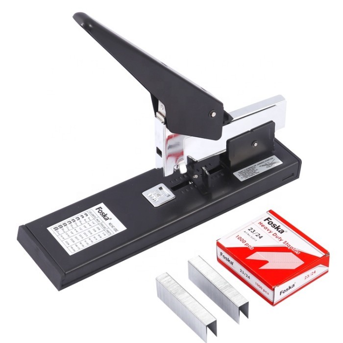 

Office Stapler Machine Easy To Load Heavy- Binding Smooth 100 240 Staple Capacity Stapler For Fabric