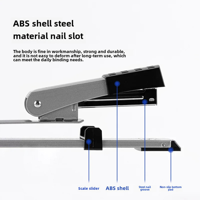 

Delight 0334 Large A3 Stapler Binding Machine For Paper/exam Papers Horse Riding Binding Machine