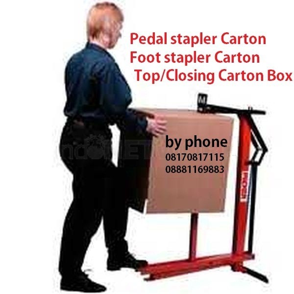 

Pedal / Foot Stapler bottom carton single head