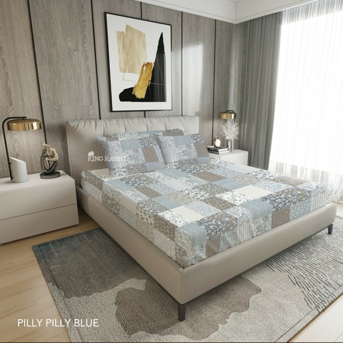 Sprei 120X200 King Rabbit Bamboo Collagen