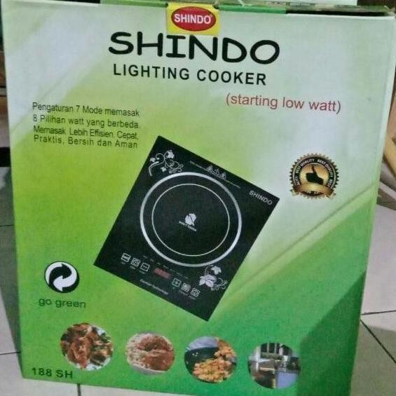 KOMPOR LISTRIK LOW WATT/ KOMPOR HALOGEN LIGHTING COOKER SHINDO