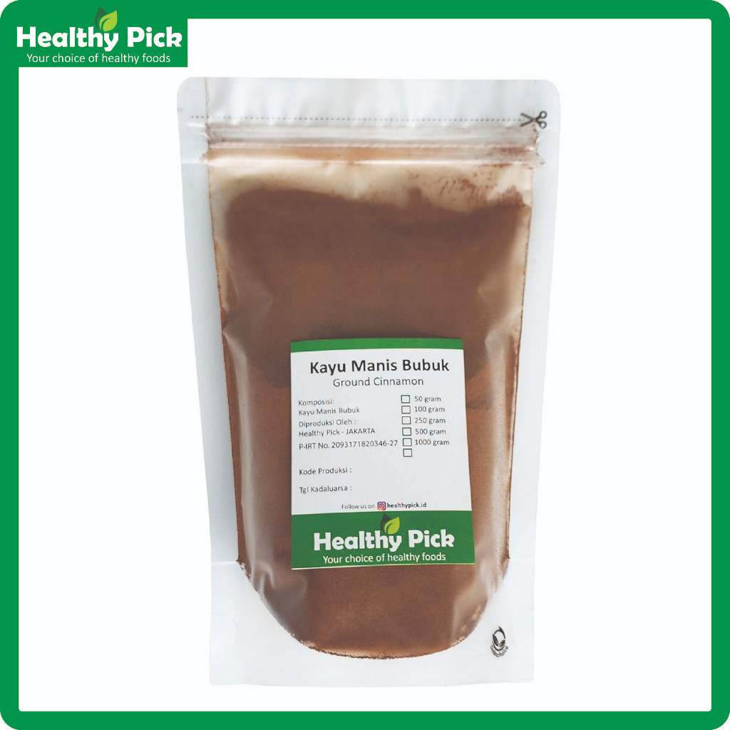 

Ground Cinnamon / Kayu Manis Giling / Kayu Manis Bubuk 100gr V8M0