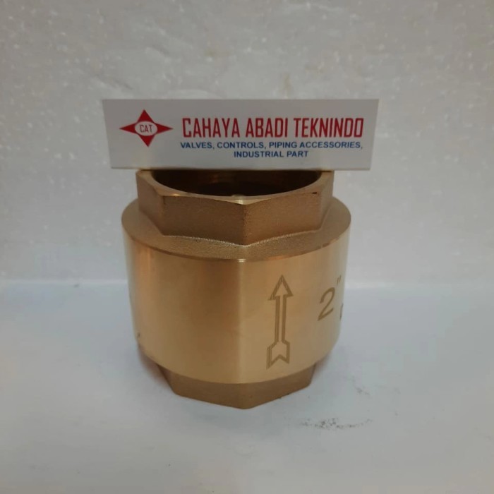 Tusen klep kuningan 2"(inch)