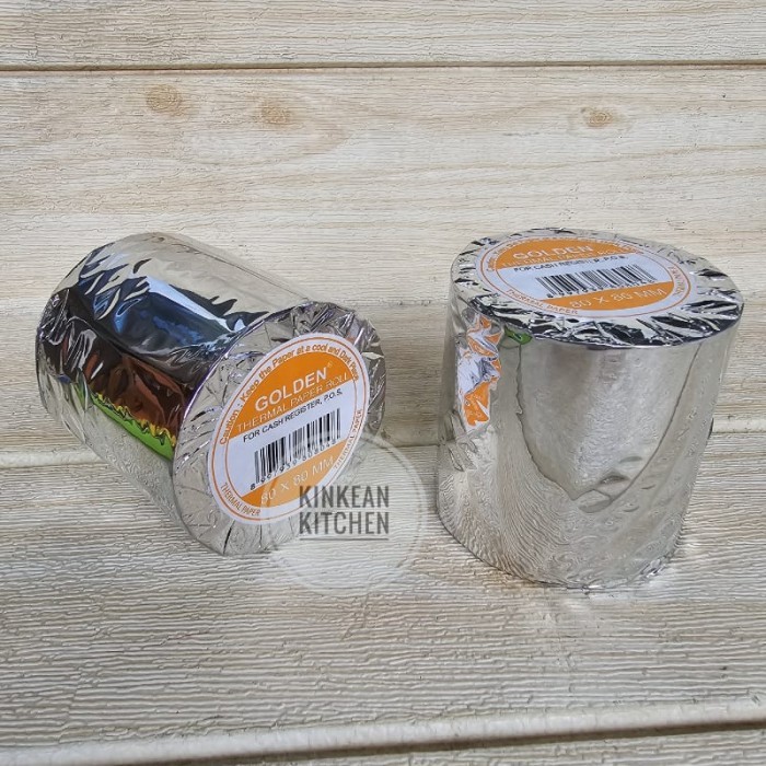 

Kertas Thermal 80X80 Mm Kertas Struk/Antrian/Kasir - Golden