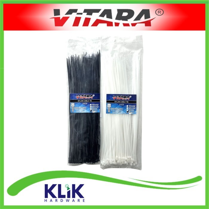 

Vitara Kabel Ties 30 cm 300 mm Tali Tis Pengikat - Nylon Cable Tie