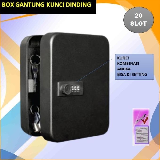 Key Box Zehn Dengan Kode/Kotak Penyimpanan Kunci Kunci Kuat Pekan Promo