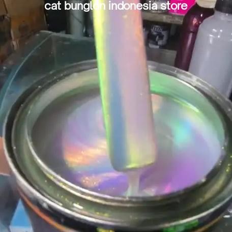 Cat bunglon putih / chameleon paint 250ml
