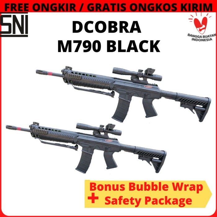 [JAK] SIG556 POPOR TARIK Mainan Tembakan Kokang Dcobra M790 Gede