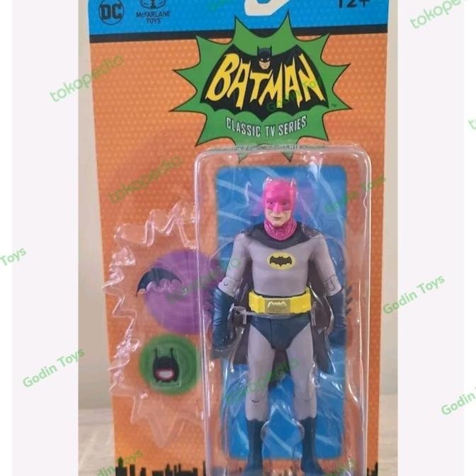 Mcfarlane Batman Radioactive Retro 1966 radio active DC exclusive