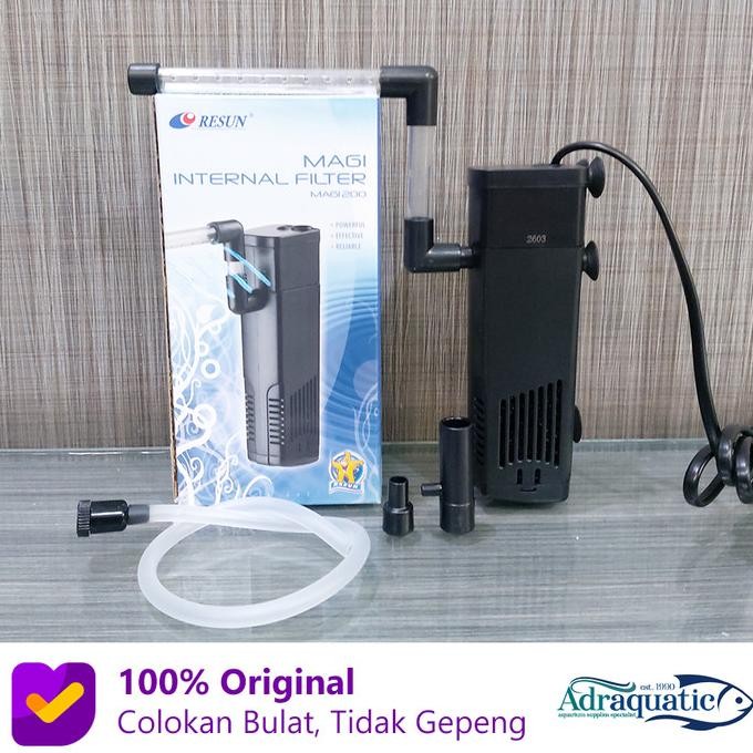 RESUN MAGI200 MAGIC-JET FILTER POMPA AIR CELUP FILTER AQUARIUM