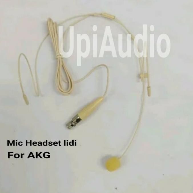 mic lidi headset wireless AKG ( For AKG WM ) Terlaris