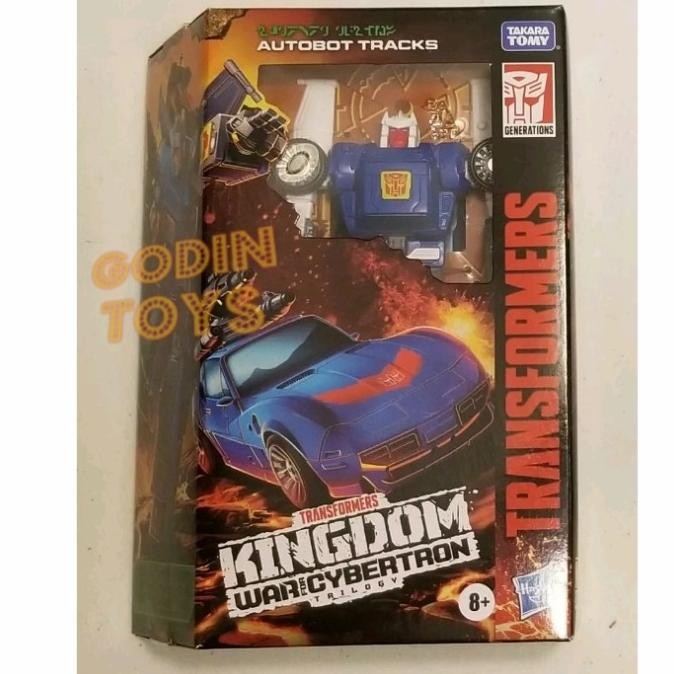 Transformers autobot Tracks War Kingdom Cybertron Hasbro deluxe