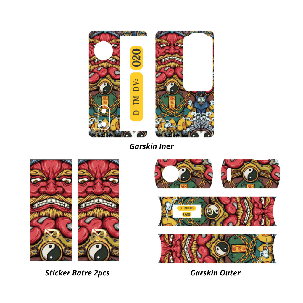 

*PromoTerjangkau* Namikami Kertas Dot Anti Air Label Stiker Fs 20 Garskin Wrap Stiker Premium / X Casing Case COD