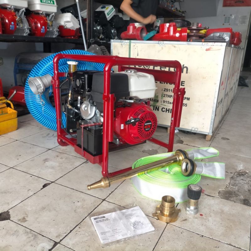 PAKET POMPA PEMADAM HONDA TAILAND 3 INCHI GX-390 ELEKTRIK STARTER