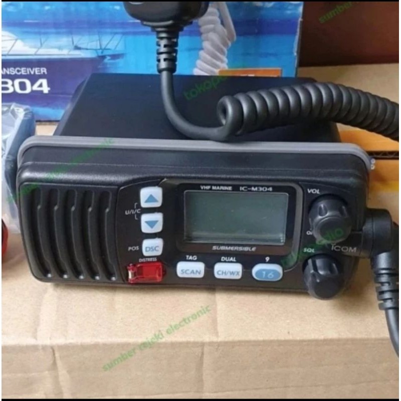 RADIO RIG ICOM VHF MARINE ICM304