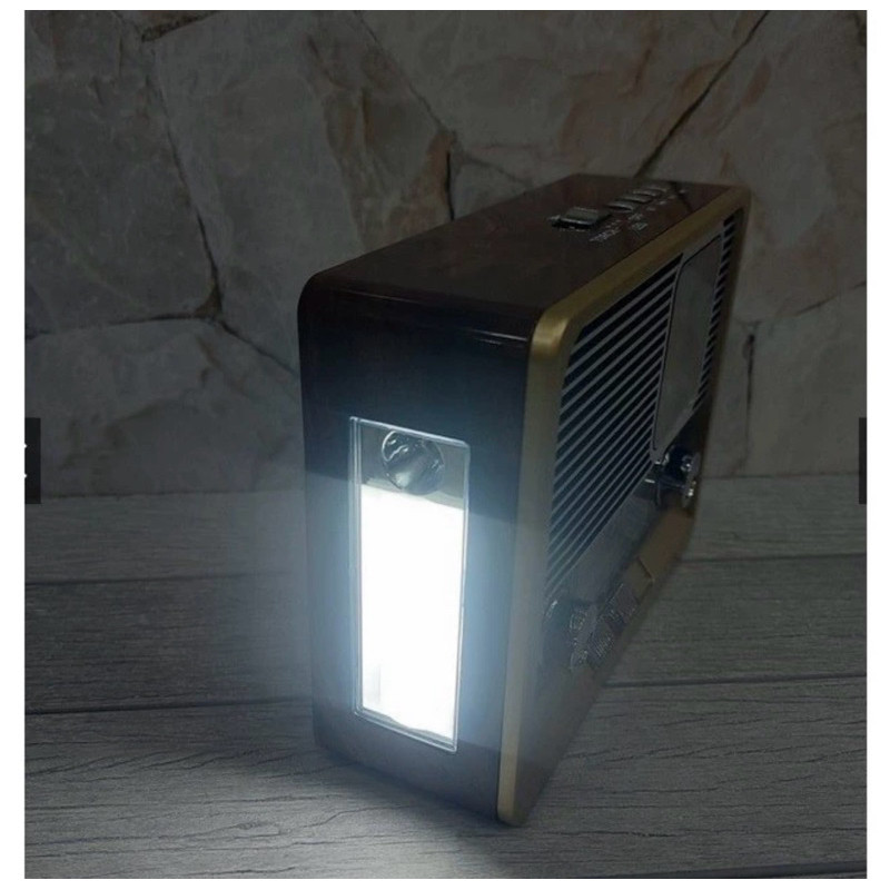 Radio Mitsuyama Unix Radio Speaker Bluetooth Plus Senter Emergency & Jam MS-4020BT Unix Woofer