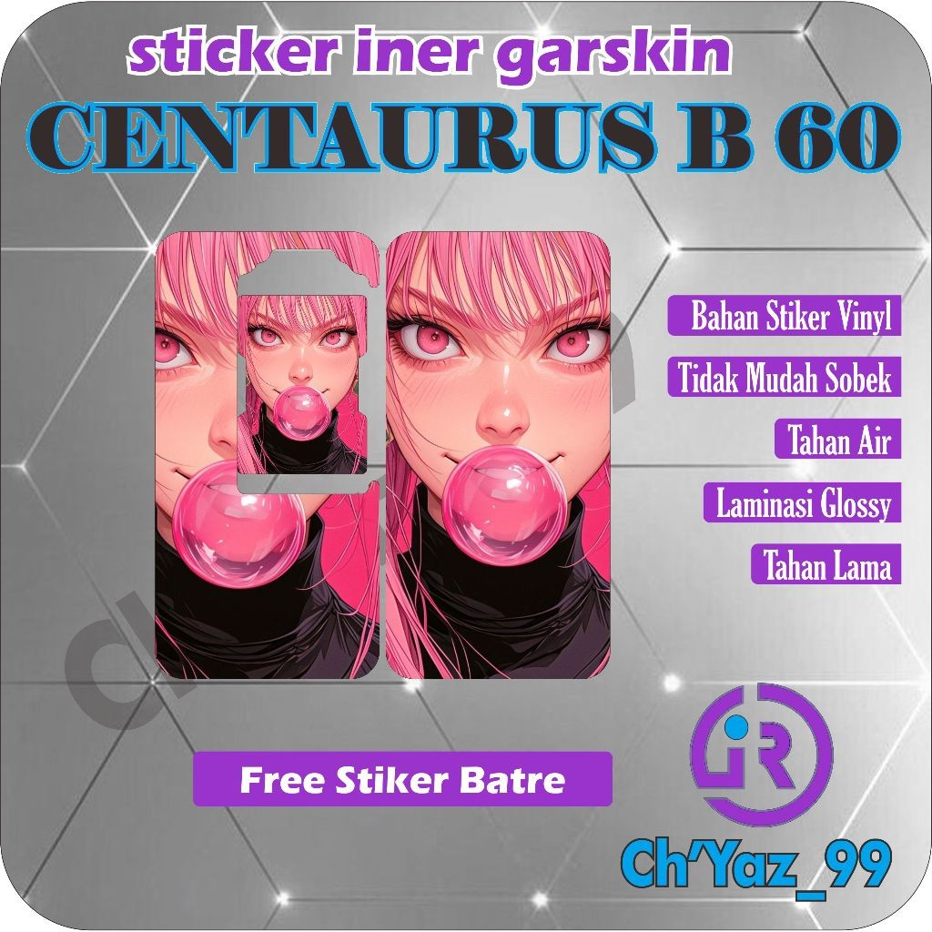 

*PromoTerjangkau* Tanpa List 60b Iner Saja O Garskin Wrap Stiker Premium / X Casing Case COD