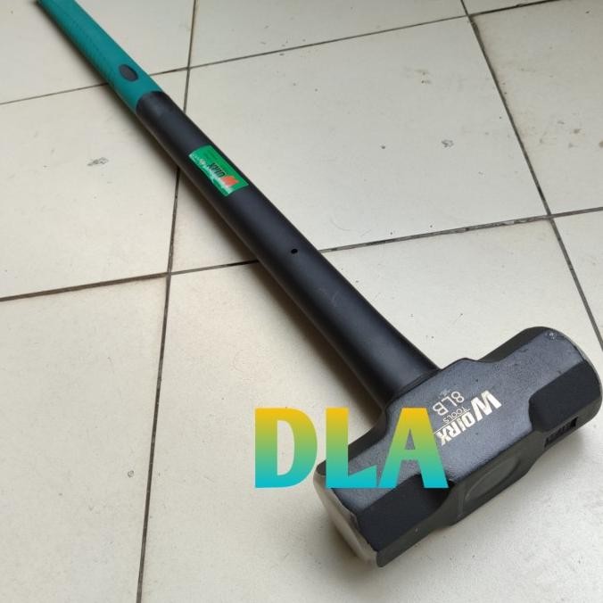 Promo Palu Batu Palu Godam Palu Bodem 3 Kg 4 Kg 5 Kg Gagang Fiber Woirx