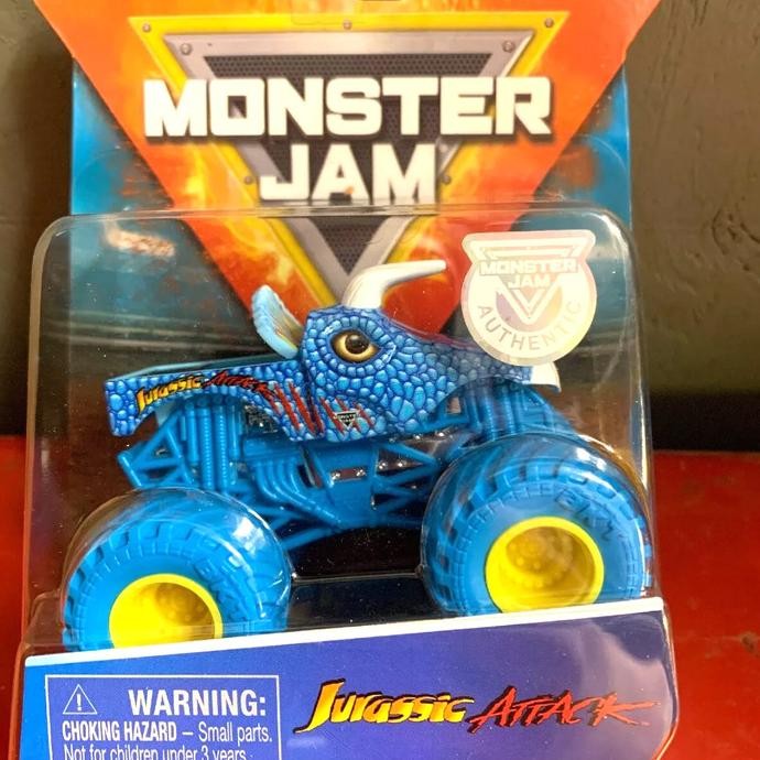 Monster truck Jurassic attack trucks spin master truck spinmaster