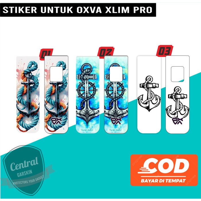 *PromoTerjangkau* Oxva Xlim Pro Jangkar 01 Garskin Wrap Stiker Premium / X Casing Case COD