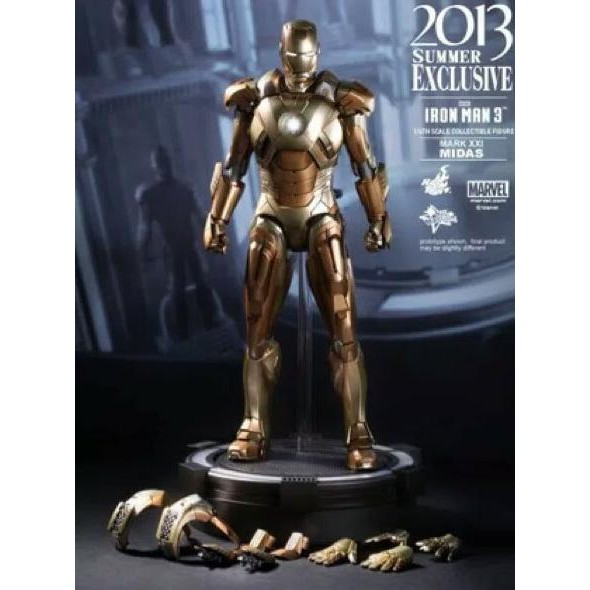 1/6 Iron Man Midas Mark XXI 21 ironman hottoys hot toys