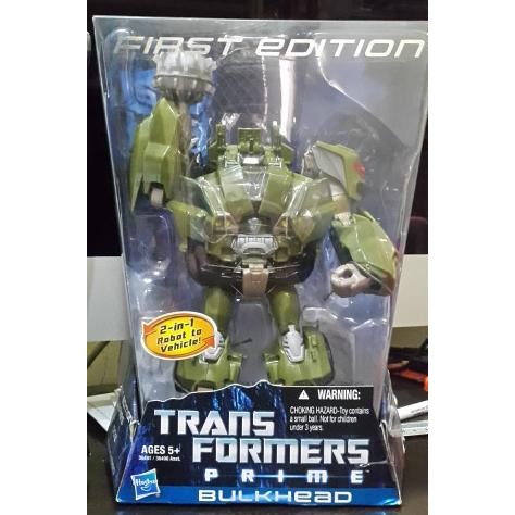 Transformers prime Bulkhead first edition Voyager class