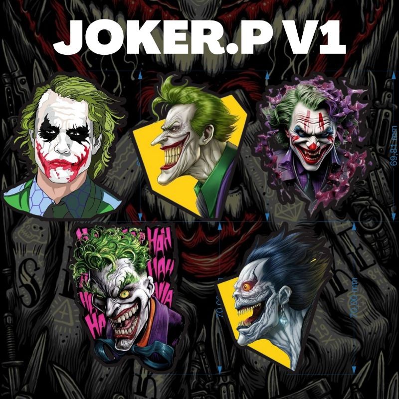 

*PromoTerjangkau* Urban Stiker Pack Dekorasi 7cm Laptop Mobil Motor Helm Etc Antigores Dan Anti Air Garskin Wrap Premium / X Casing Case COD