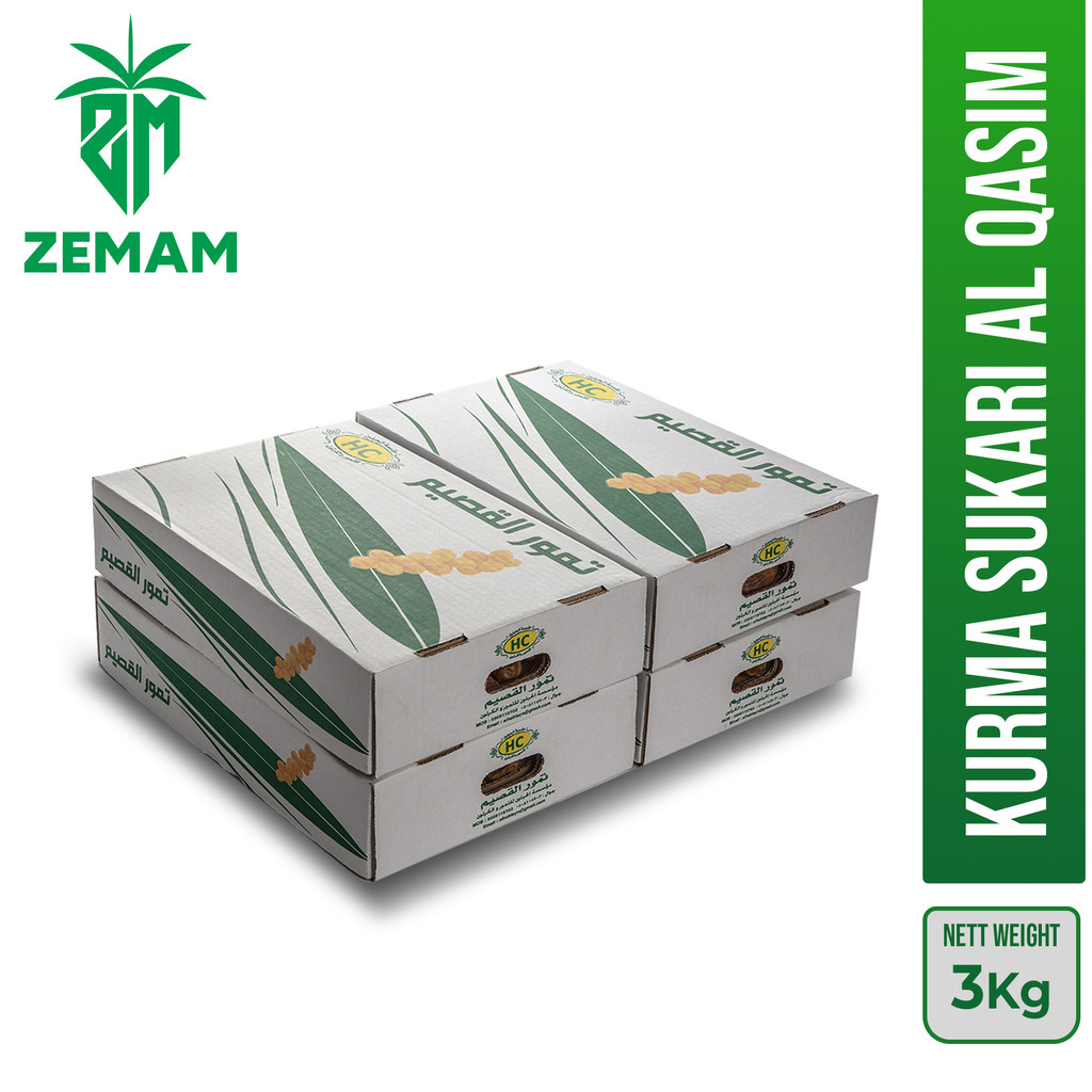 

Kurma Sukari 3kg Premium Al Qassim