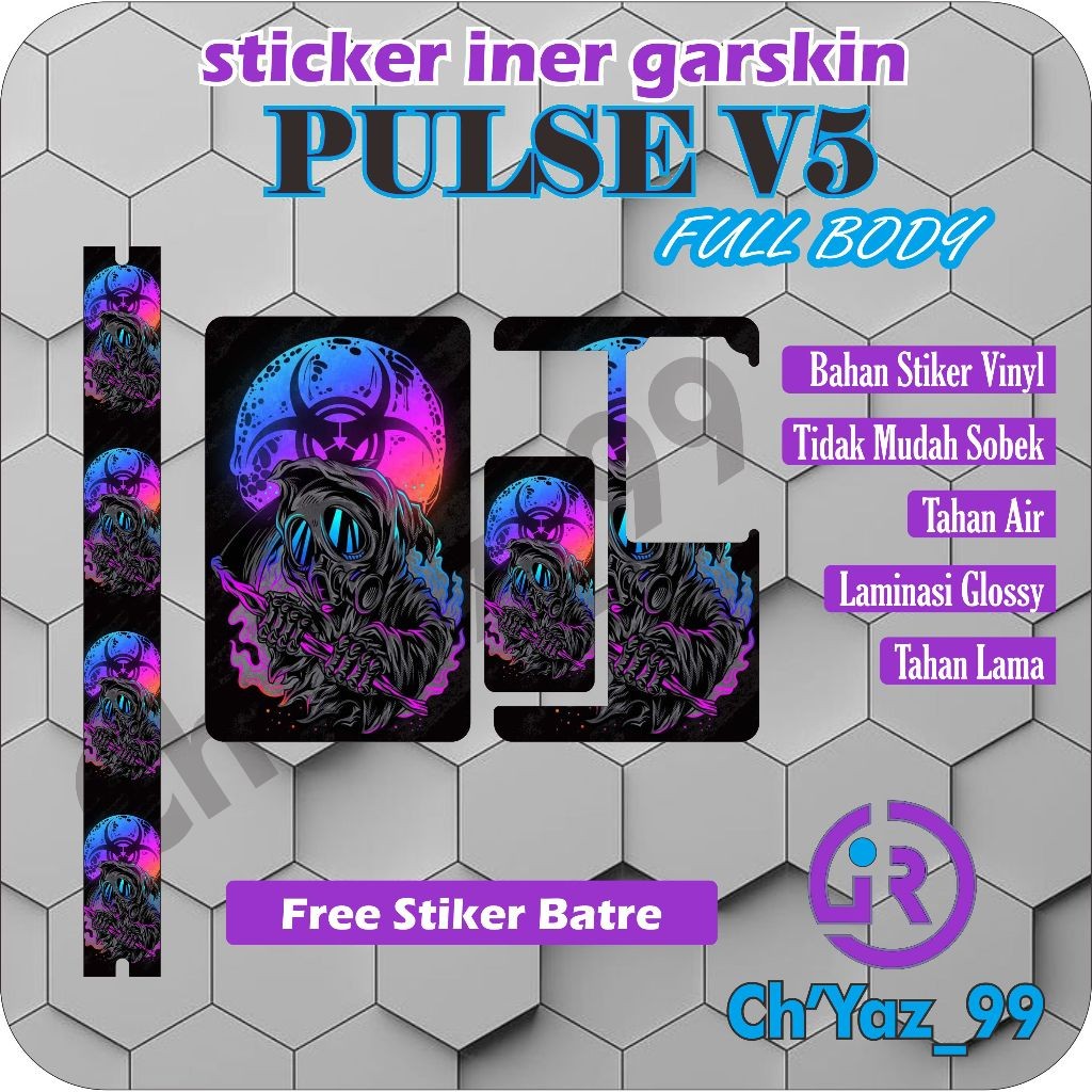 

*PromoTerjangkau* V5 Lengkap Garskin Wrap Stiker Premium / X Casing Case COD