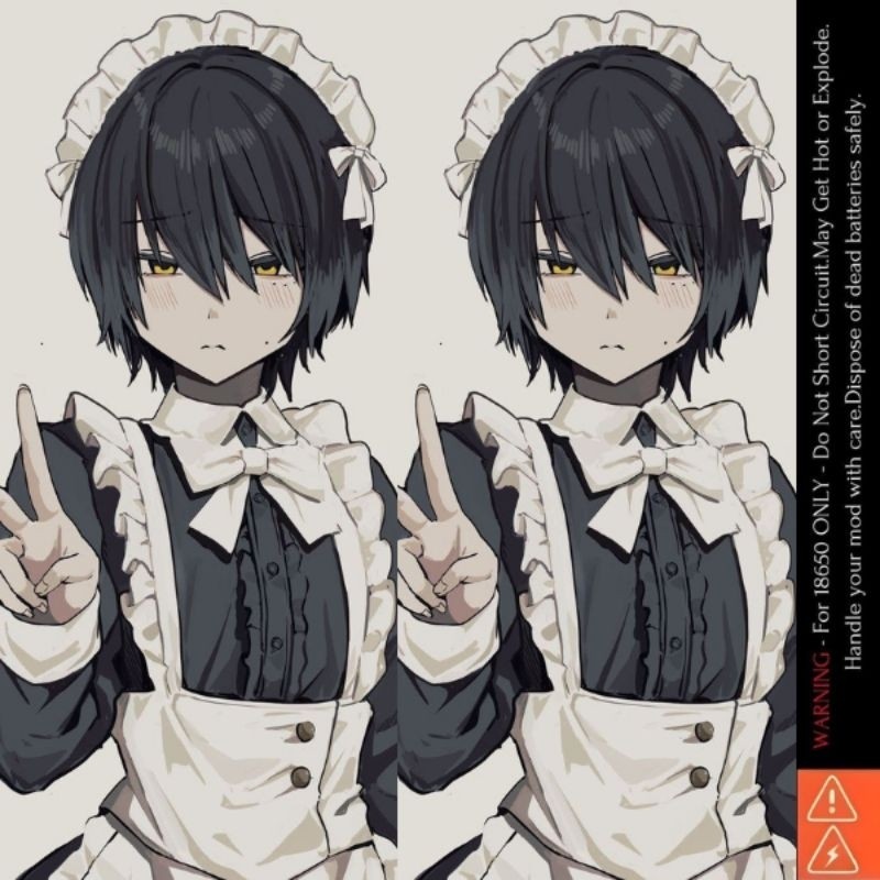 

*PromoTerjangkau* Jaka Stiker Wrap Baterai 18650 Anime V1 Untuk Melindungxi Dan Mempercantik Battery Garskin Premium / X Casing Case COD