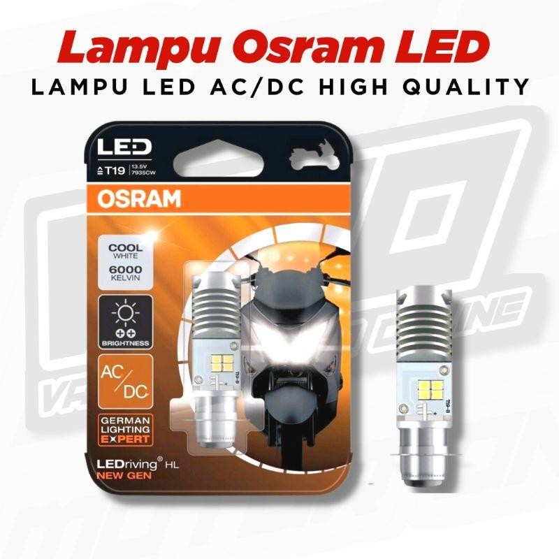 Lampu Depan Led Osram Ac/Dc Led Osram Universal T19 Grand Hs1 H4 Vario Ninja Mio Matic Bebek Laki Vi
