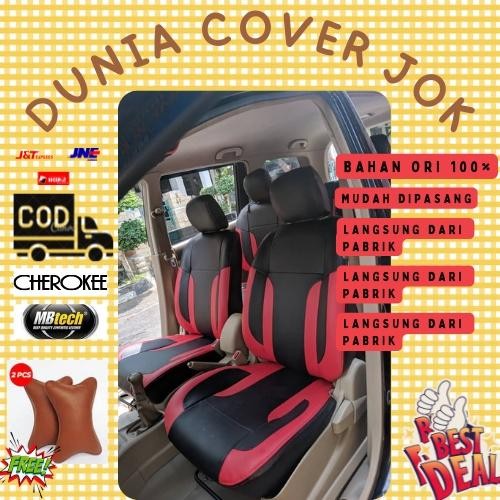 Sarung Jok Mobil Brio March Yaris Jazz Swift 2 Baris Bahan Zeus