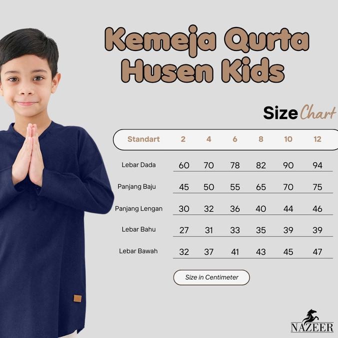 Baju Koko Anak Laki Laki Umur 8 12 Tahun Lengan Panjang Biru Tosca