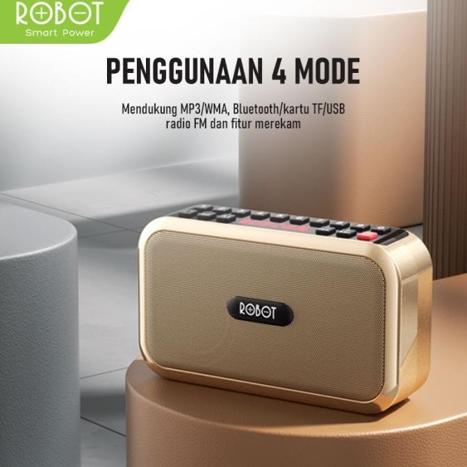 Promo Speaker Bluetooth Alquran Robot Rb200 Bluetooth Speaker Original