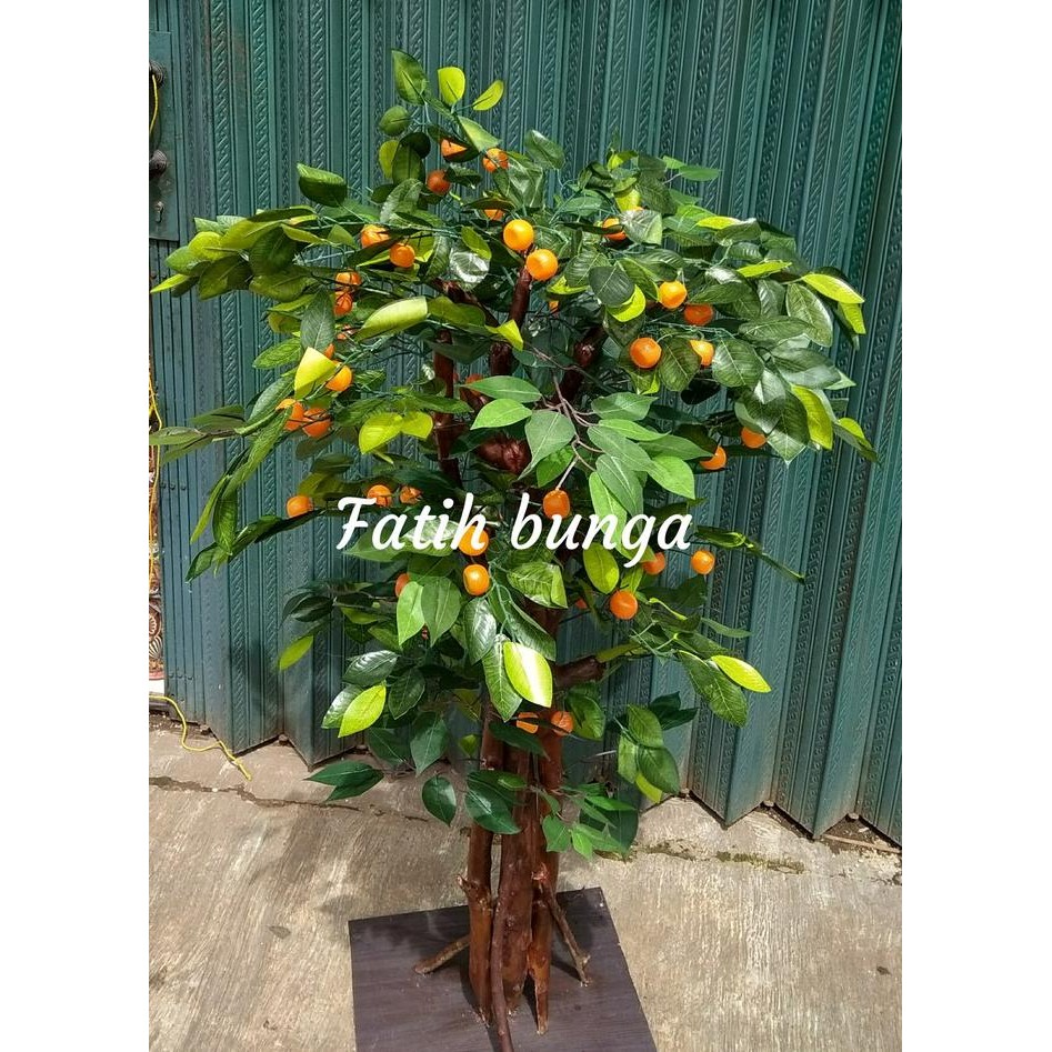 pohon jeruk/pohon hias/pohon plastik