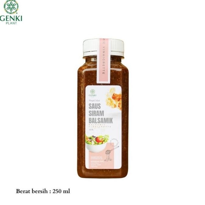 

Balsamic Vinaigrette / Saus Siram Balsamik / Salad Dressing - 250 ml