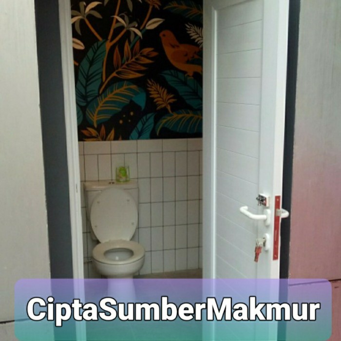 Pintu Upvc Full Panel Premium Quality L.80Cm X T.210Cm(Knob)