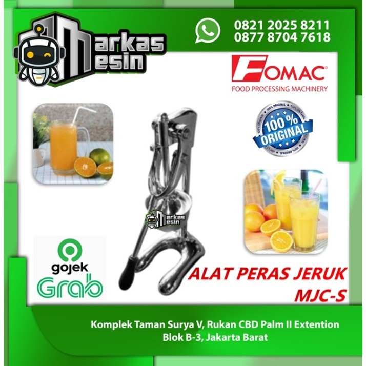 Alat Peras Jeruk Manual MJC-S FOMAC