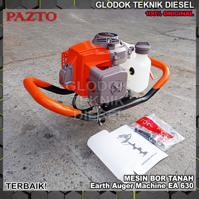 Mesin Bor Lubang Tanah Biopori Earth Auger Drill 63 Cc + Mata Original