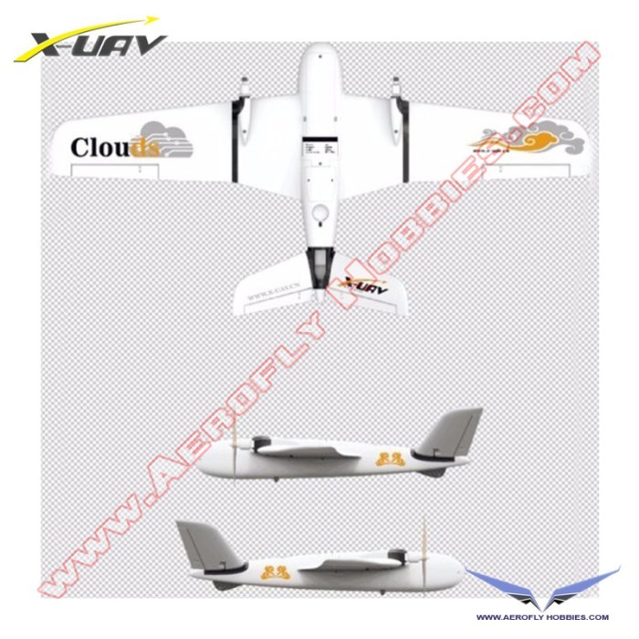X-UAV Survey Clouds 1880mm FPV/UAV Airplane Kit for Aerial Mapping