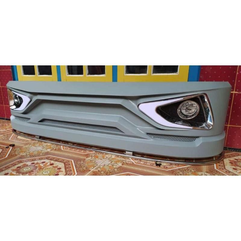 Bemper Canter Jetbus3 Sudah Sama Lampu