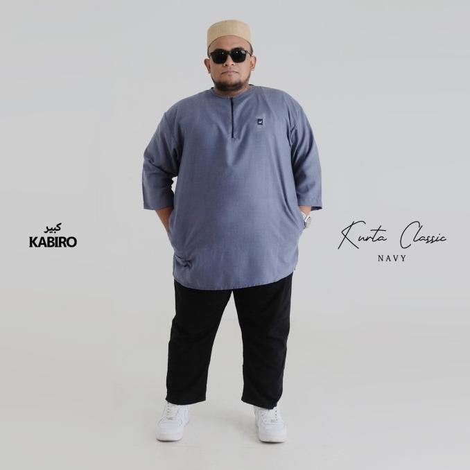 ROSAL KABIRO Baju Koko Kurta Pakistan Jumbo 4XL - 6XL, Kurta Classic Terlaris