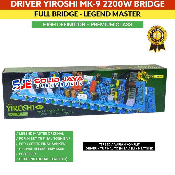 Kit Power Yiroshi MK-9 MK9 Super Driver 2200W Terlaris