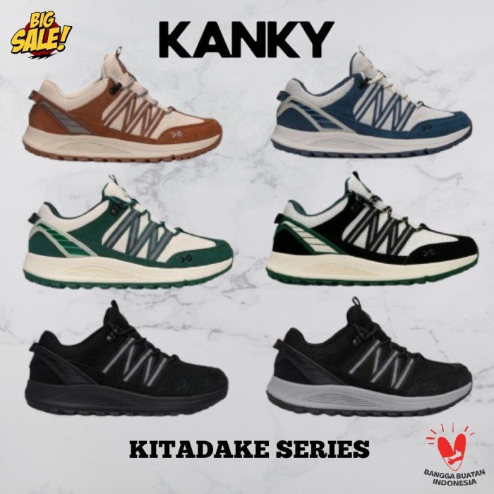 KANKY STORY KITADAKE SERIES ALL BLACK / GREEN / BROWN / NAVY