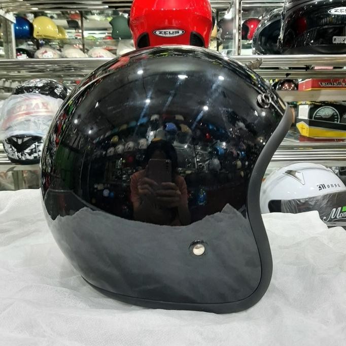 helm retro jpn polos / helm jpn polos Terlaris