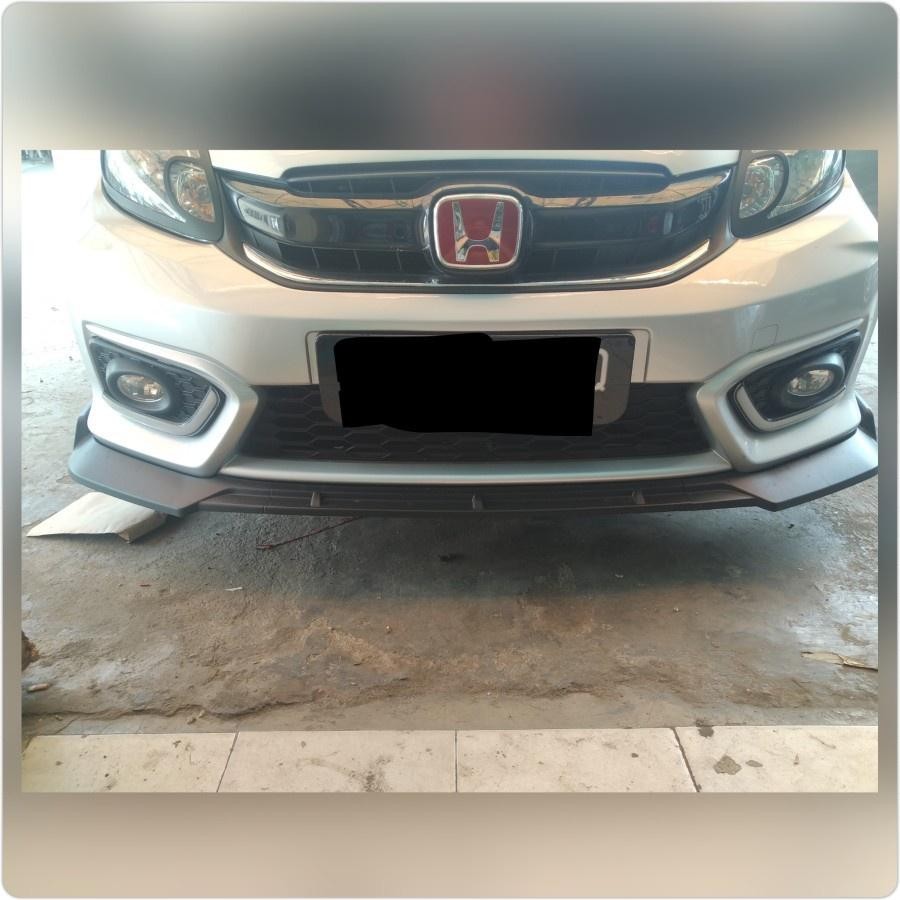 Flbhm- Front Lips Winglet Bodykit Honda Brio Front Bumper Lips All New Brio Front Lips Bumper Depan