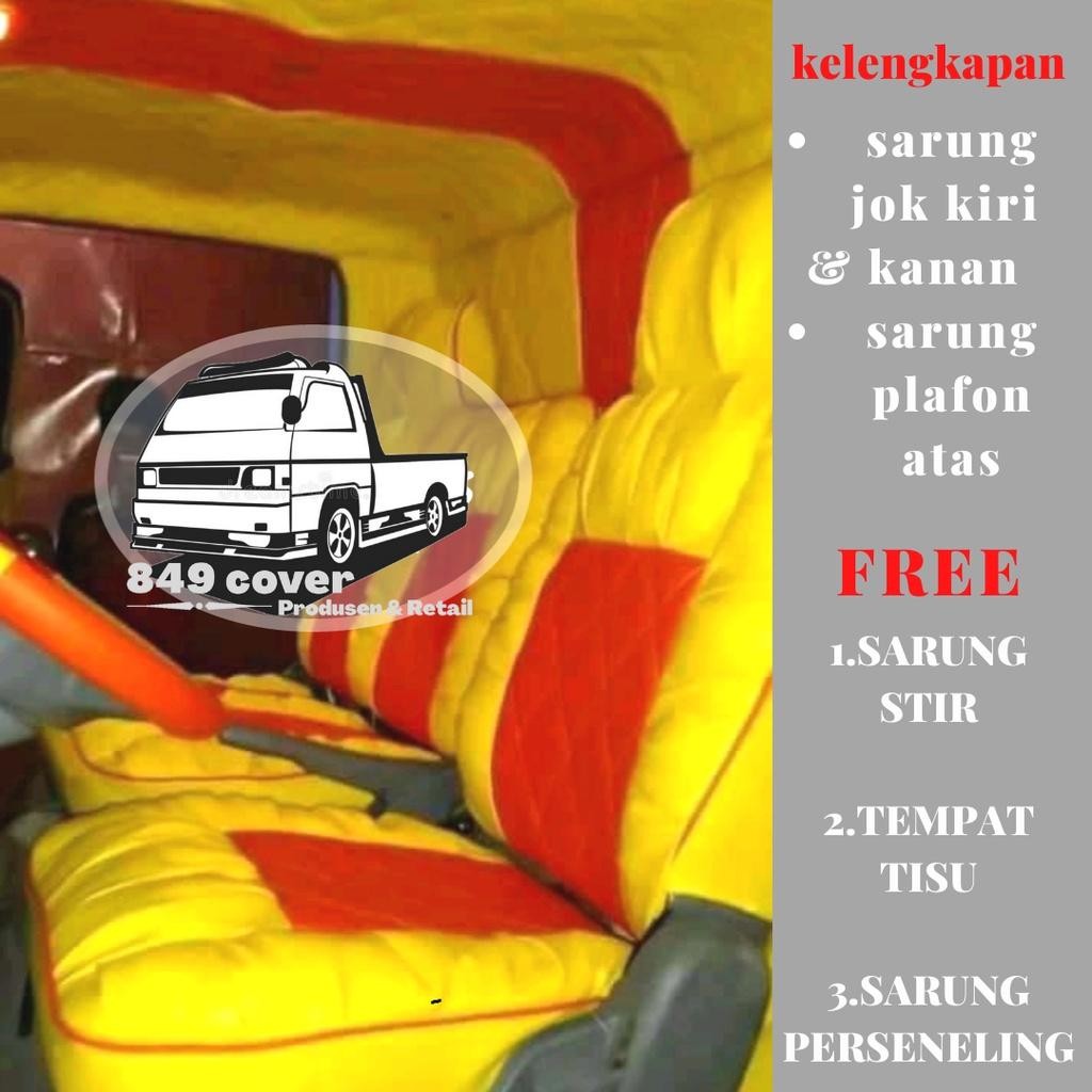 Cod Sarung Jok Mobil Truk Bungkus Jok Truk Sarung Jok Mobil Model Sofa Khusus Mitsubishi Canter
