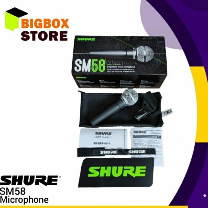 Microphone SHURE SM-58 / SM58 / SM 58 Original