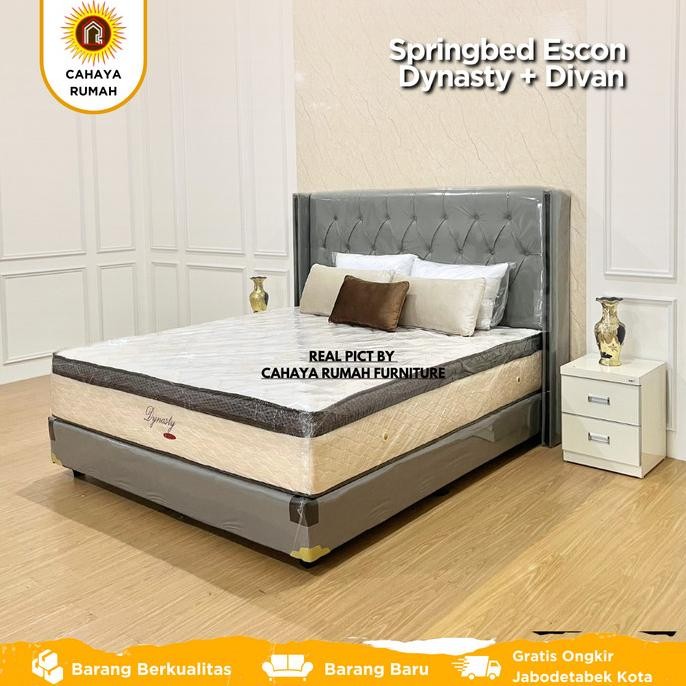 SPRINGBED ESCON DYNASTY + DIVAN AYANA | CAHAYA RUMAH FURNITURE