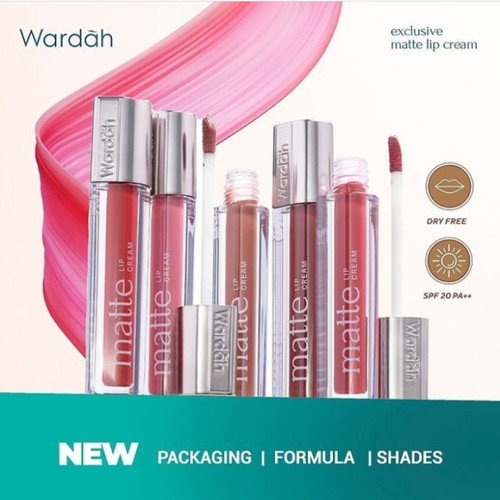 Wardah Exclusive Matte Lip Cream 05 (Speachless)